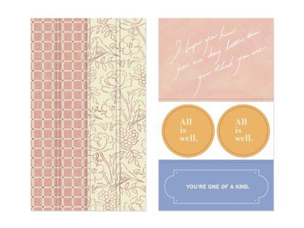 Decoration Stickers - Pink - ColorSwatch