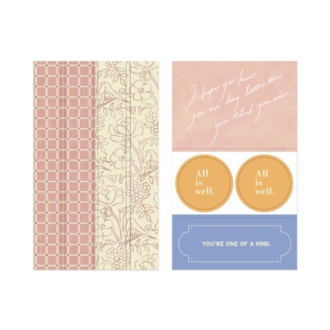 Decoration Stickers - Pink - ColorSwatch