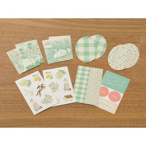 Decoration Stickers - Yellow Green - ColorSwatch