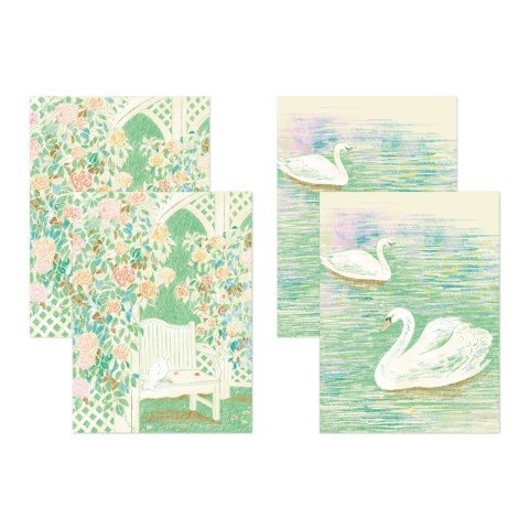 Decoration Stickers - Yellow Green - ColorSwatch