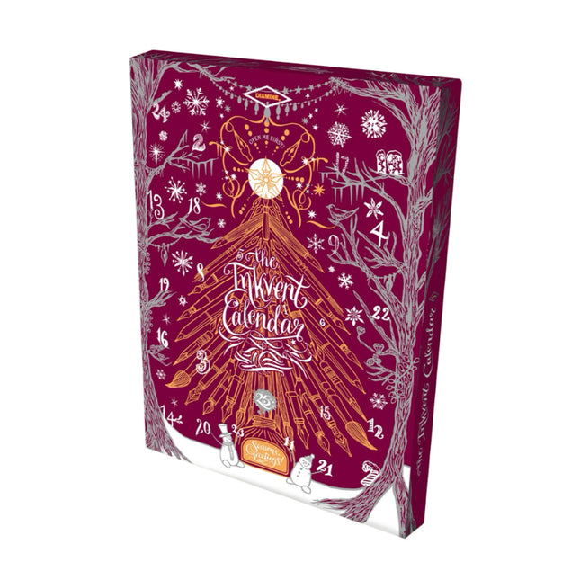 Inkvent Calendar - Burgundy Edition - Calendario de Adviento de Tintas