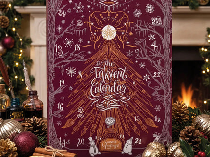 Inkvent Calendar - Burgundy Edition - Calendario de Adviento de Tintas