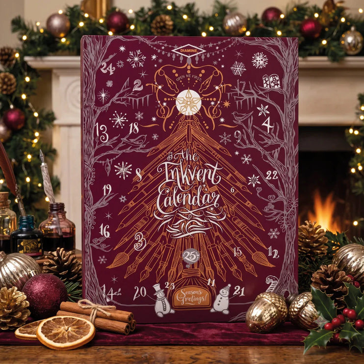 Inkvent Calendar - Burgundy Edition - Calendario de Adviento de Tintas