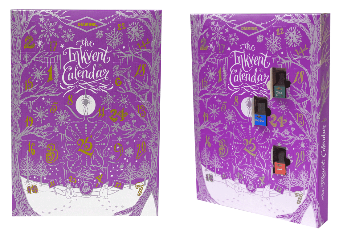 Inkvent - Purple Edition - Calendario de Adviento