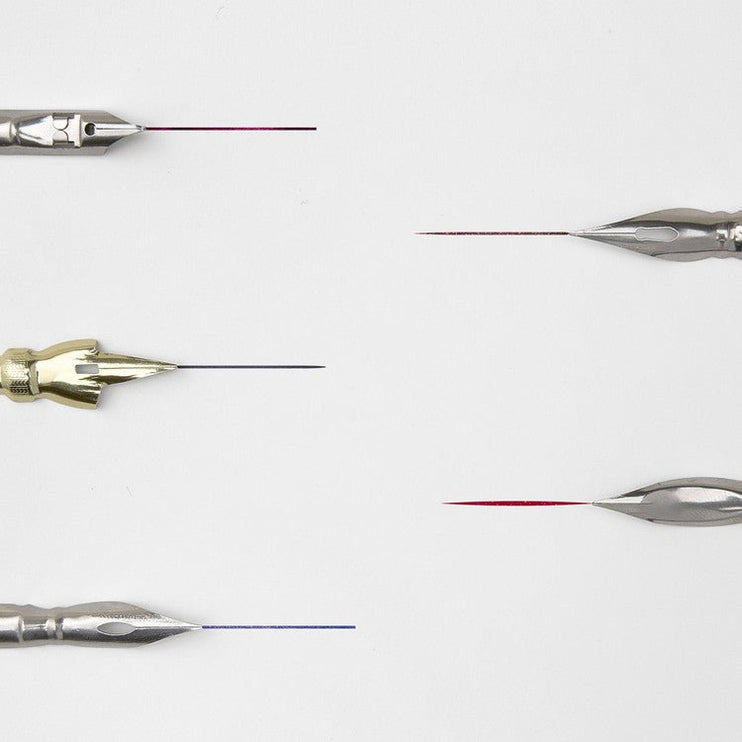Dip Nibs Set - Plumillas Caligráficas - ColorSwatch