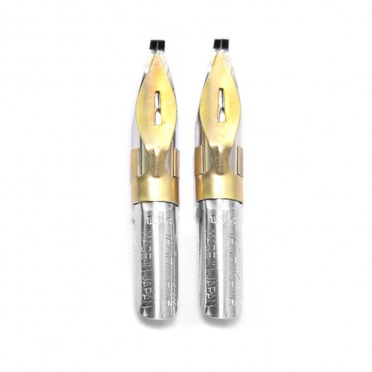 Dip Pen Nibs - A 2.0mm - Set 2 - ColorSwatch