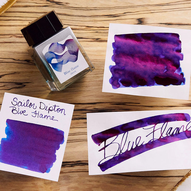 Dipton Ink - Blue Flame - (Sheen) - ColorSwatch