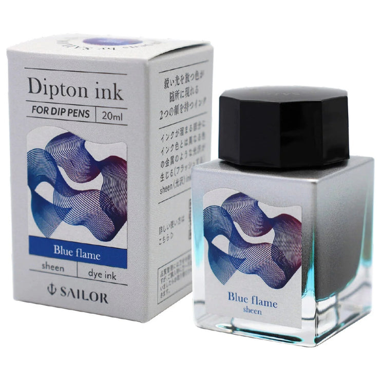 Dipton Ink - Blue Flame - (Sheen) - ColorSwatch