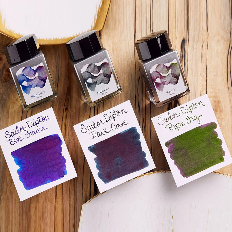 Dipton Ink - Blue Flame - (Sheen) - ColorSwatch