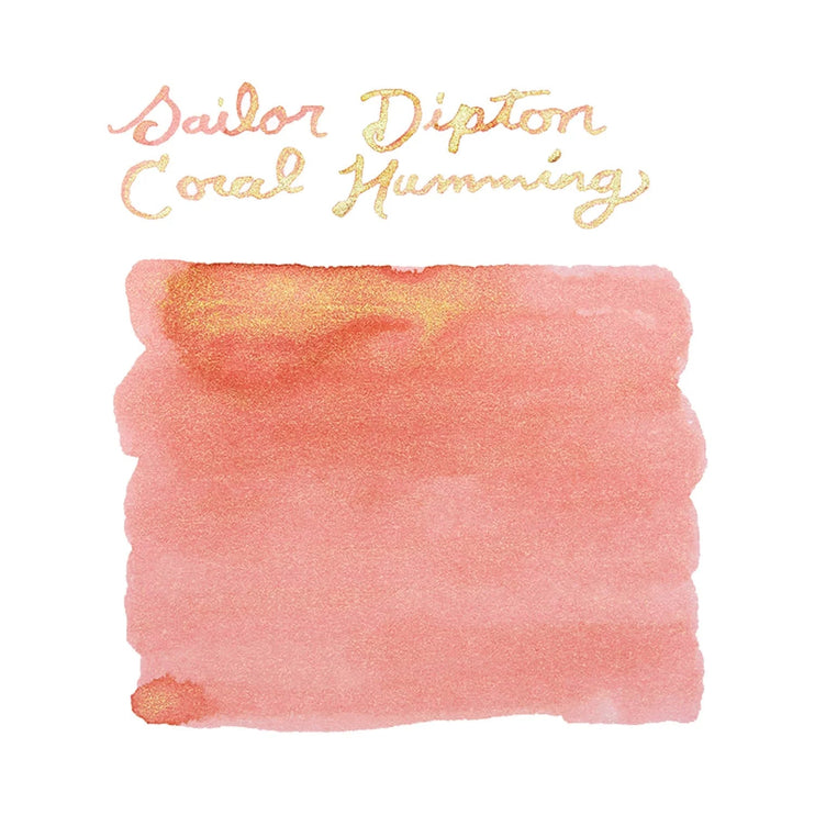 Dipton Ink - Coral Humming - (Shimmer) - ColorSwatch