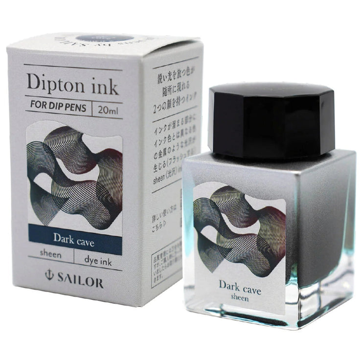 Dipton Ink - Dark Cave - (Sheen) - ColorSwatch