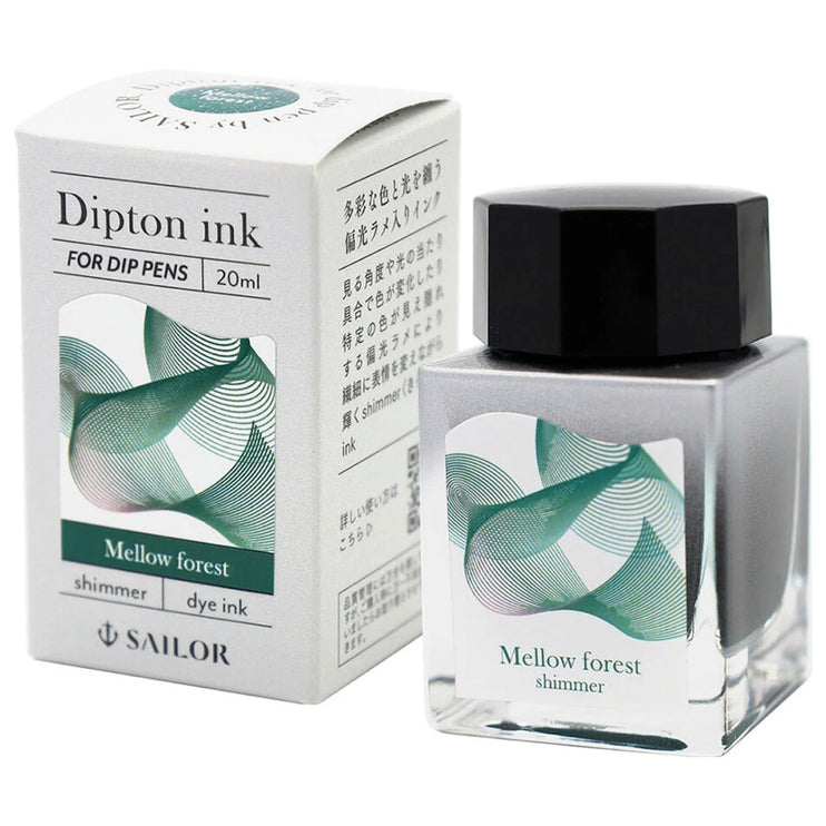 Dipton Ink - Mellow Forest - (Shimmer) - ColorSwatch