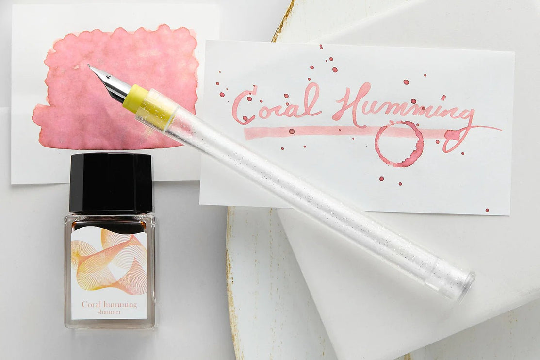 Dipton Set Tinta de 10mL + Dip Pen - Coral Humming - ColorSwatch