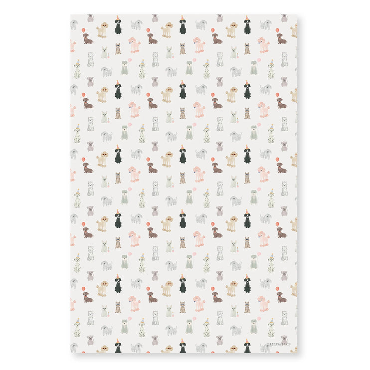 Dog Gift Wrap - ColorSwatch