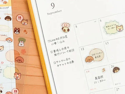 Planner Stickers Large - Chatty Dogs