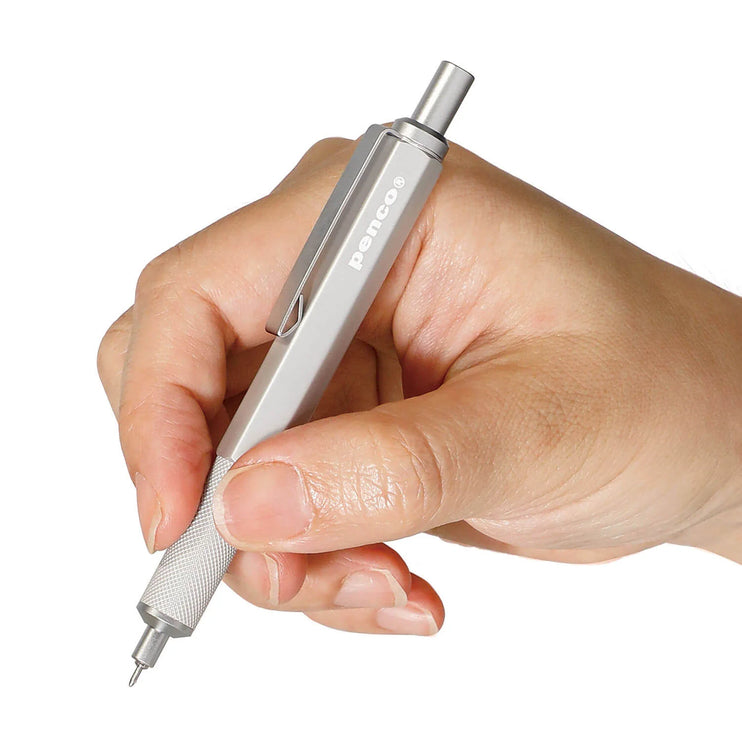 Drafting Ballpoint Pen - Silver