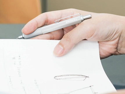 Drafting Ballpoint Pen - Silver