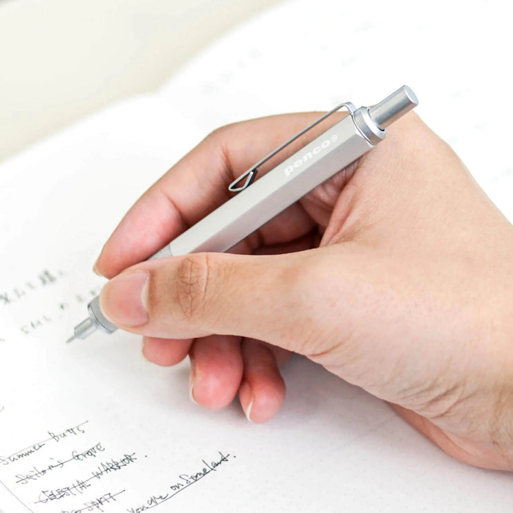 Drafting Ballpoint Pen - Silver - ColorSwatch