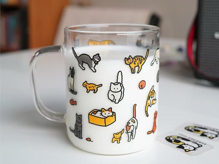 Drinking Glass - Cat Dictionary (L) - ColorSwatch