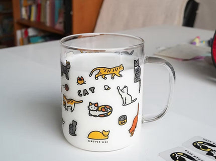 Drinking Glass - Cat Dictionary (L) - ColorSwatch