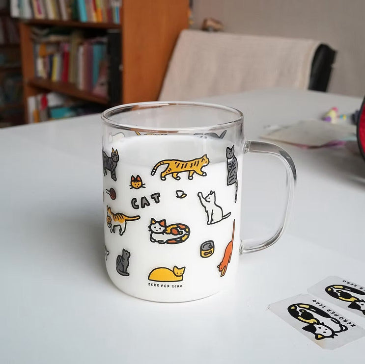 Drinking Glass - Cat Dictionary (L) - ColorSwatch