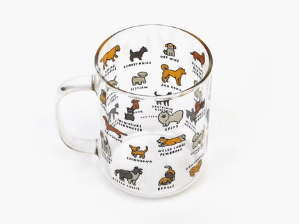 Drinking Glass - Dog Dictionary (L) - ColorSwatch