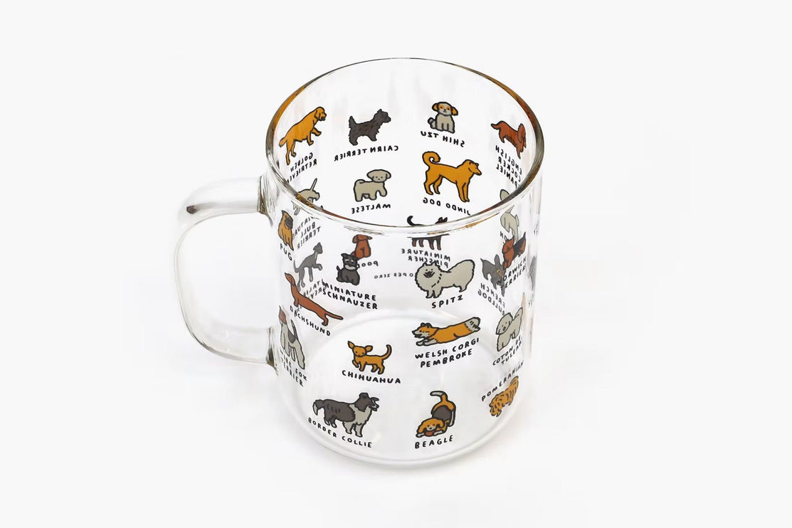 Drinking Glass - Dog Dictionary (L) - ColorSwatch
