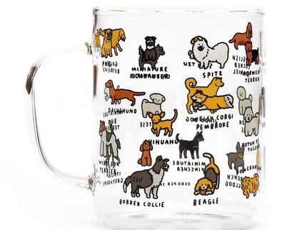 Drinking Glass - Dog Dictionary (L) - ColorSwatch