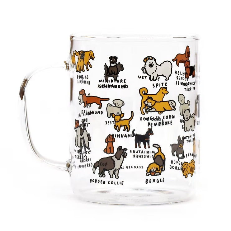 Drinking Glass - Dog Dictionary (L) - ColorSwatch