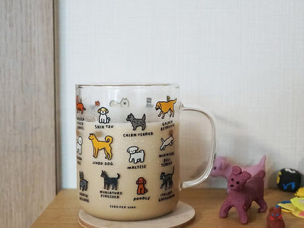 Drinking Glass - Dog Dictionary (L) - ColorSwatch