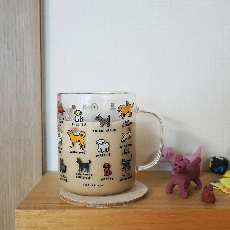 Drinking Glass - Dog Dictionary (L) - ColorSwatch