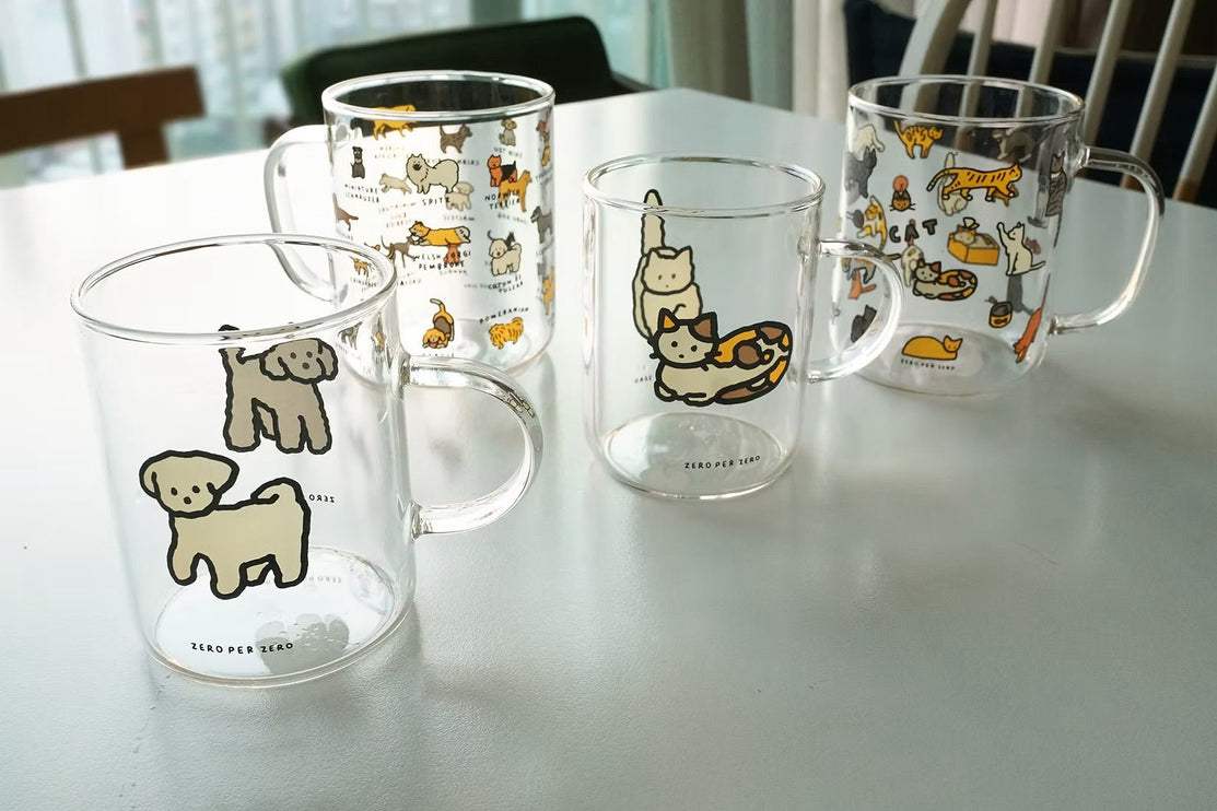 Drinking Glass - Dog Dictionary (L) - ColorSwatch