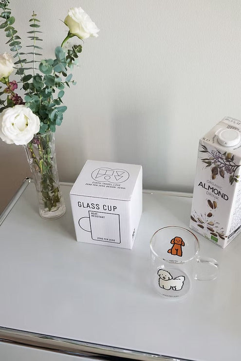 Drinking Glass - Dog (M) - ColorSwatch