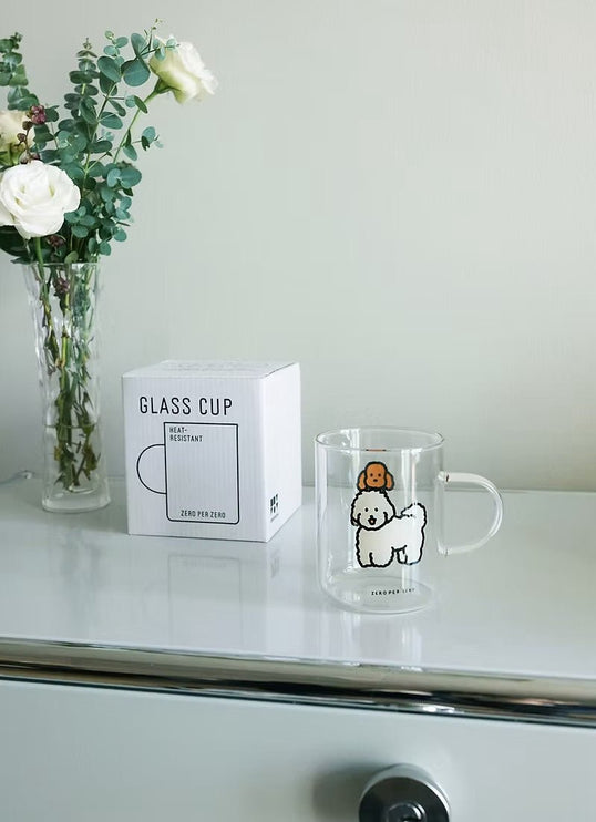 Drinking Glass - Dog (M) - ColorSwatch