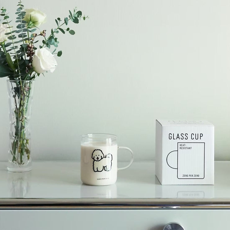 Drinking Glass - Dog (M) - ColorSwatch