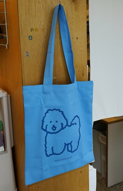 Eco Bag - Dog (Blue) - ColorSwatch