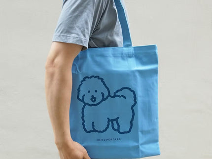 Eco Bag - Dog (Blue) - ColorSwatch