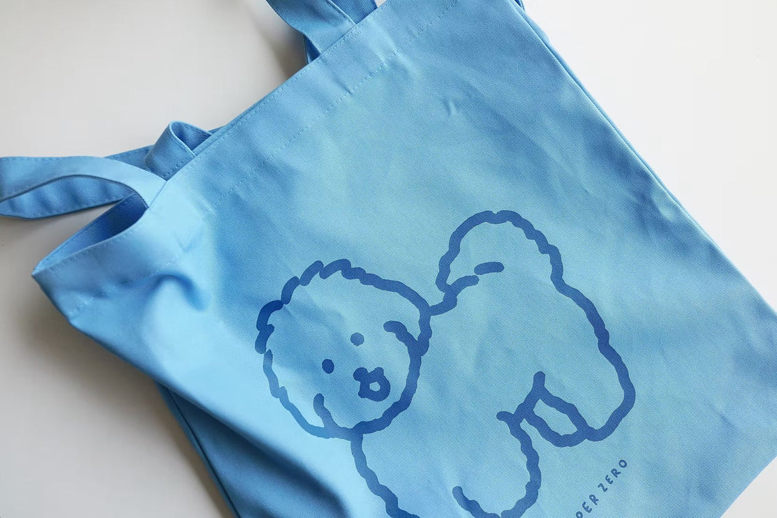 Eco Bag - Dog (Blue) - ColorSwatch