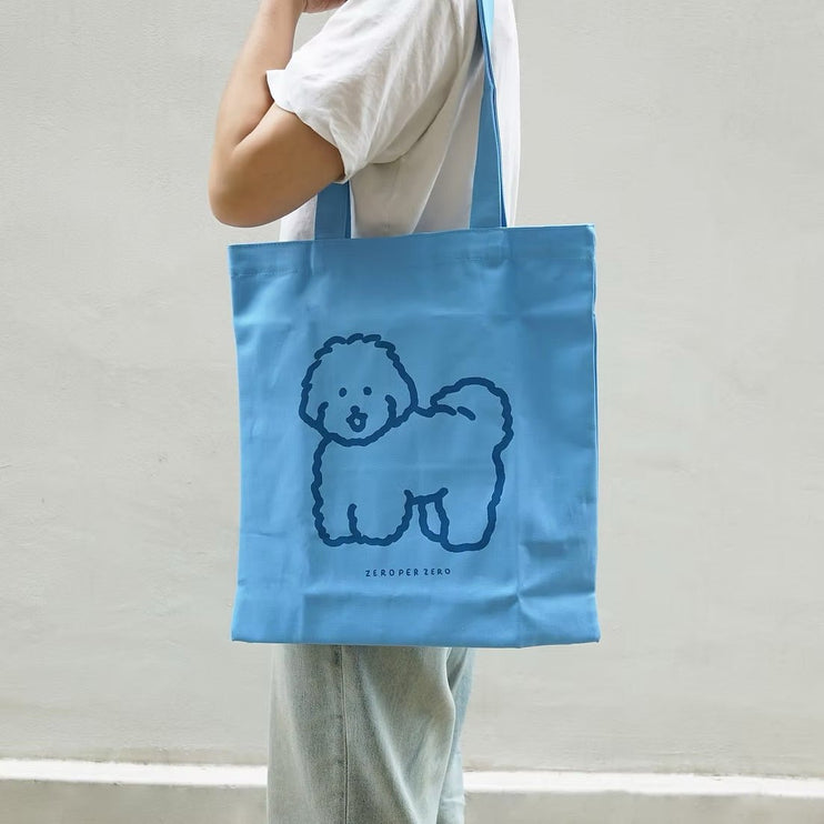 Eco Bag - Dog (Blue) - ColorSwatch
