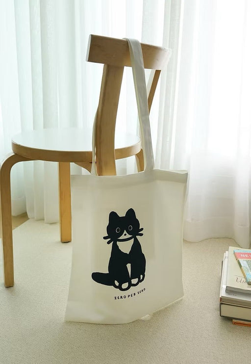 Eco Bag - Tuxedo Cat - ColorSwatch