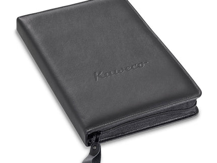 Estuche para 40 plumas - Cuero Negro - ColorSwatch