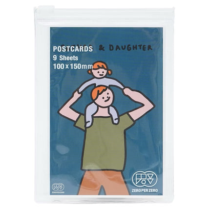 Set de Postales - Father/Mother and Daughter