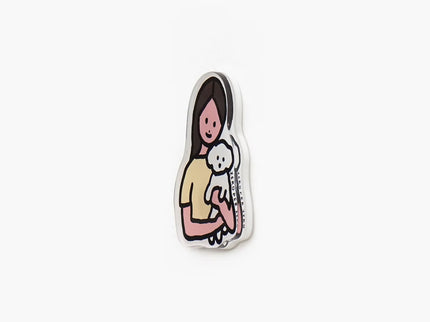 Imán - Puppy and Girl