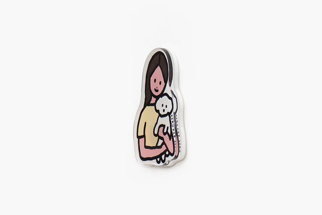 Imán - Puppy and Girl