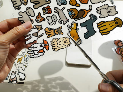 Point Stickers - Dogs