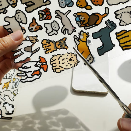 Point Stickers - Dogs