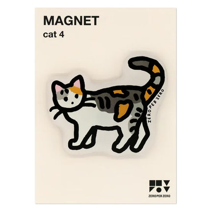 Imán - Calico Cat Stand