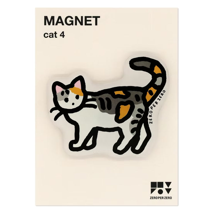 Imán - Calico Cat Stand