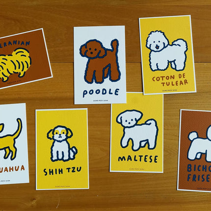 Set de Postales - Dog (Silkscreen)