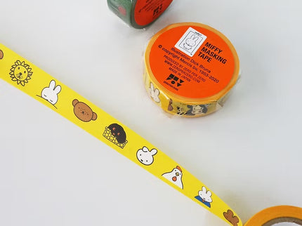 Washi Tape - Miffy (Amarillo)